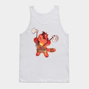 Baldurs Cat 3 - Karlach Tank Top